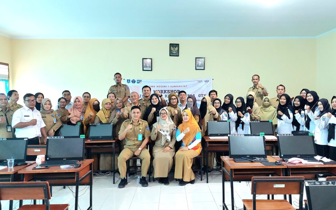 Workshop Peningkatan Kapabilitas GTK di SMK Negeri 1 Sungailiat