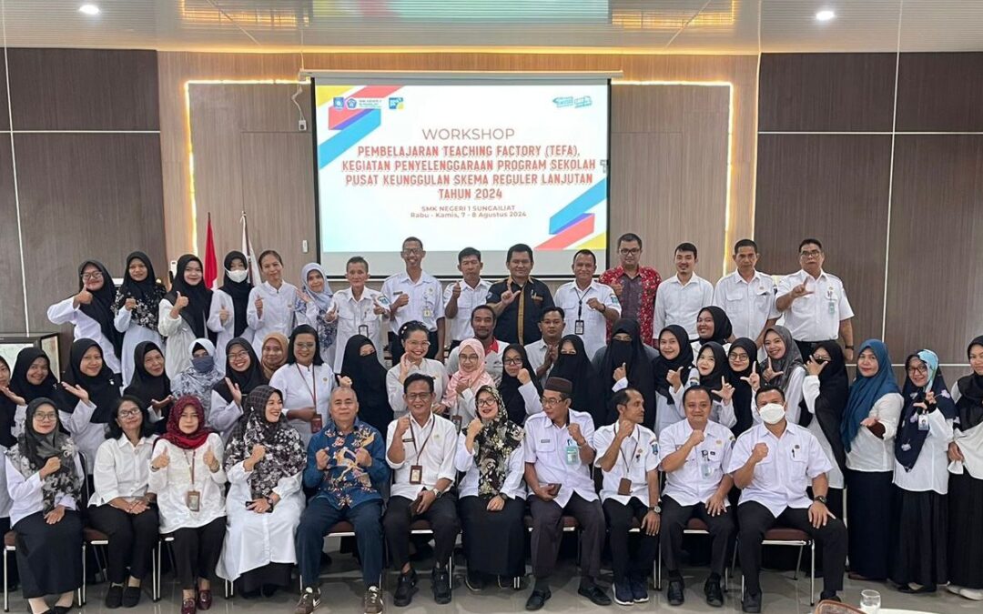 Workshop Pembelajaran Teaching Factory di SMK Negeri 1 Sungailiat: Meningkatkan Kualitas Pendidikan